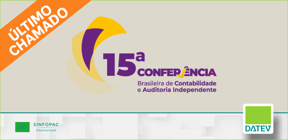 Último chamado: participe da 15ª Conferência Brasileira de Contabilidade e Auditoria